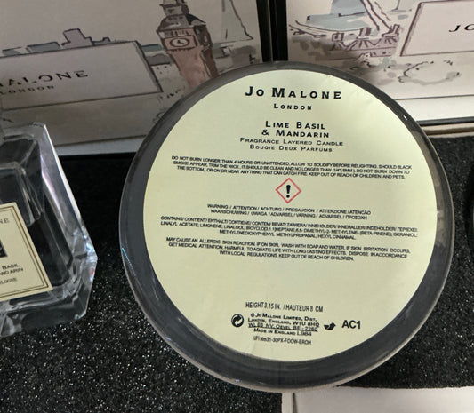 Luxury JM Candle & Cologne Gift Box
