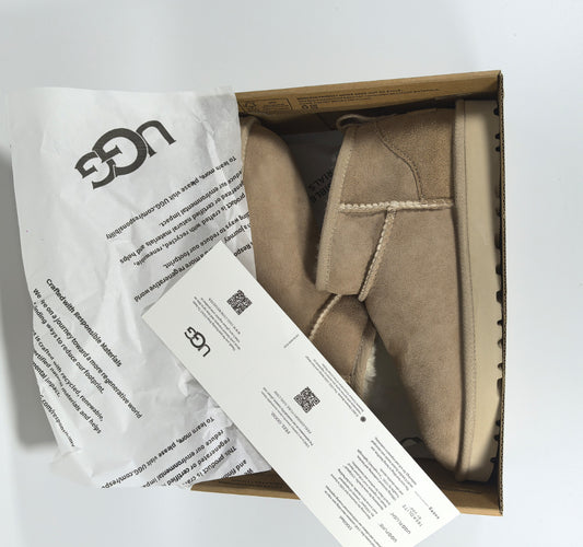 UGG Classic Ultra Mini Boot in Sand Colour