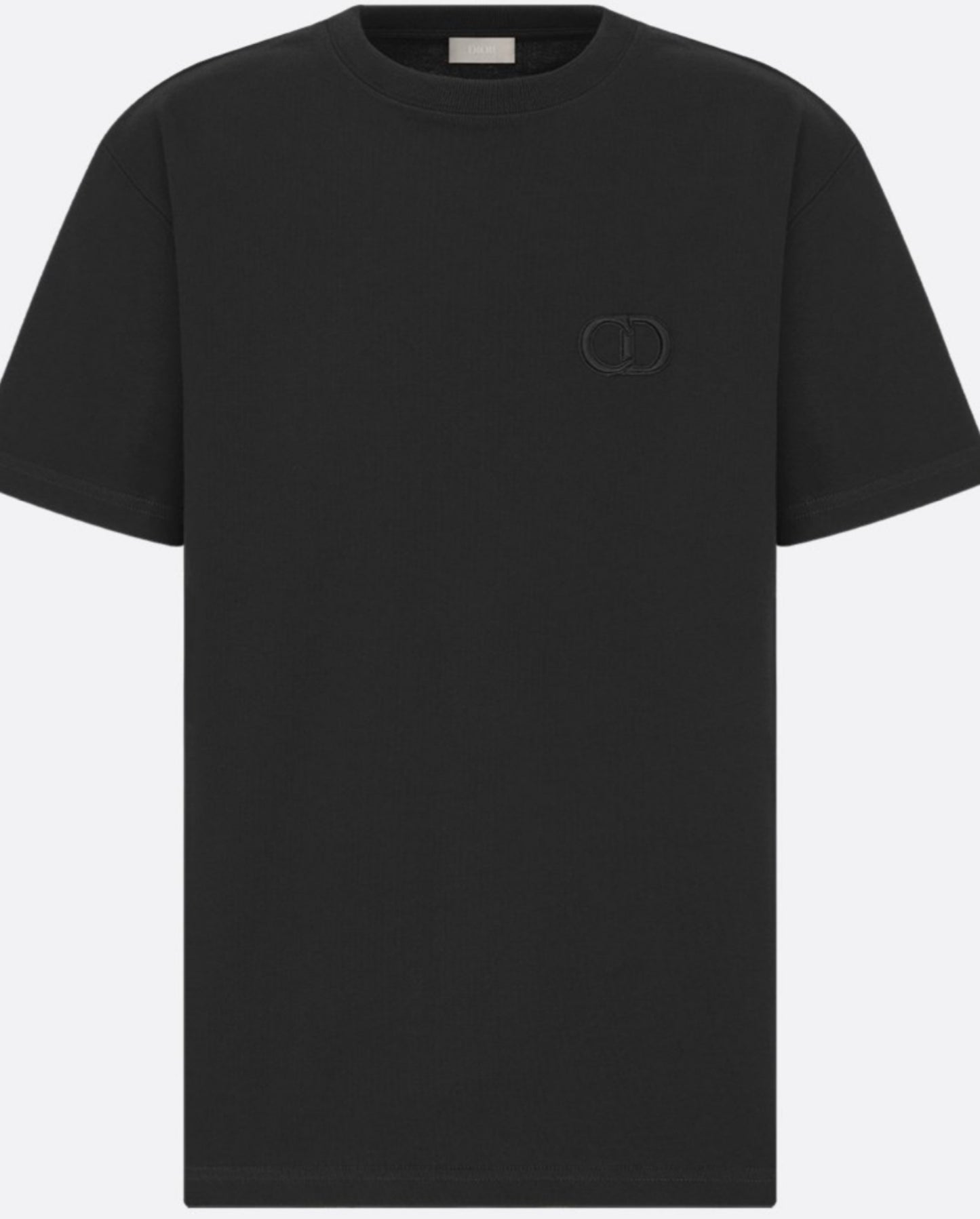 CD Icon Black T-Shirt By Dior