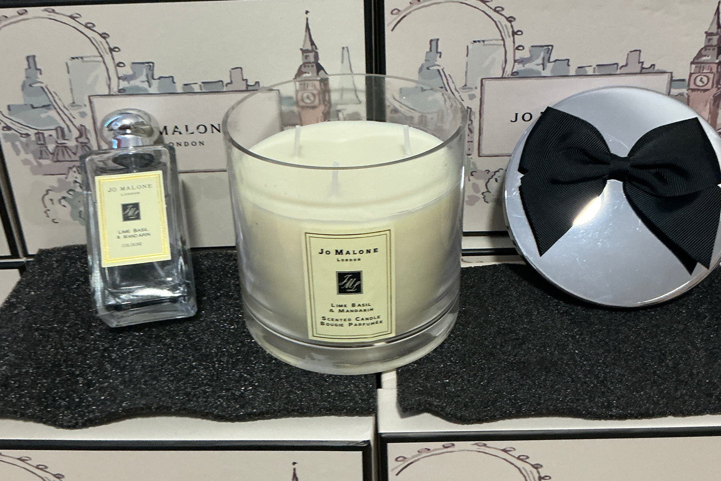 Luxury JM Candle & Cologne Gift Box